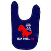 funny dino Baby Bibs