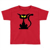 black cat Toddler T-shirt