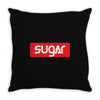 SUGAR Throw Pillow