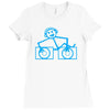 dj club Ladies Fitted T-Shirt