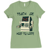 teach me how to love Ladies Fitted T-Shirt