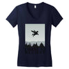 i want Women's V-Neck T-Shirt