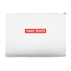 Fake Texts Hypebeast Accessory Pouches