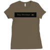 skip mondays Ladies Fitted T-Shirt