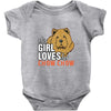 This Girl Loves Her Chow Chow Baby Onesie