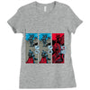 rock, paper, dragon Ladies Fitted T-Shirt