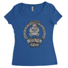 fil's gym for gods and heros Women's Triblend Scoop T-shirt