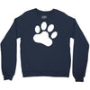 paw sticker vinyl decal Crewneck Sweatshirt