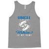 Uncle is my Name Fishing Is My Game Tank Top