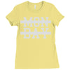 mon day Ladies Fitted T-Shirt