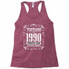 vintage made in 1990 perfectly aged a living legend Racerback Tank