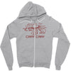 cray cray Zipper Hoodie