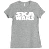 ska wars reggae dub step club music dance Ladies Fitted T-Shirt