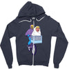 he t Zipper Hoodie