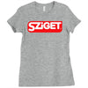 sziget europe festival music Ladies Fitted T-Shirt