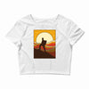 mountain hiker Crop Top