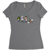 the lineup Women's Triblend Scoop T-shirt