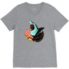 donut shark! V-Neck Tee