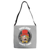 good day sir Adjustable Strap Totes