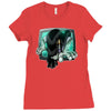sadako Ladies Fitted T-Shirt