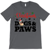 christmas dogs and paws T-Shirt