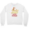 chicken permission Crewneck Sweatshirt