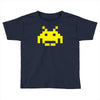 uomo 4 space invaders anni80 vintage videogames Toddler T-shirt