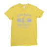 smash university Ladies Fitted T-Shirt