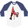 pin up girl 3/4 Sleeve Shirt