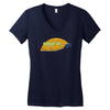 wake up san francisco Women's V-Neck T-Shirt