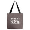 world's greatest farter funny Tote Bags