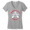 resistance is fertile activist gardener Women's V-Neck T-Shirt