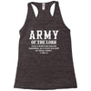 Army Of The Lord Christian T Shirts Bible Verse Racerback Tank