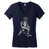 the punished Women's V-Neck T-Shirt