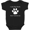 big mutts Baby Bodysuit