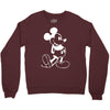 mouse screen print Crewneck Sweatshirt