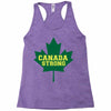 canada strong Racerback Tank