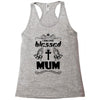 I Am One Blessed Mum Racerback Tank
