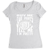 buy me car parts and tell me i'm pretty mechanic turbo nfs fan Women's Triblend Scoop T-shirt