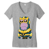 thanos minion Women's V-Neck T-Shirt