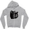 how to train your human Zipper Hoodie
