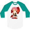 natsu dragneel 3/4 Sleeve Shirt