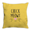CHECK MEOWT CAT Throw Pillow