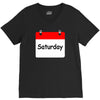 title of day of the week saturday day of the week V-Neck Tee