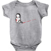 sad psycho Baby Onesie