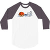 the hare and the shell 3/4 Sleeve Shirt