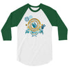 turn the time twist the space 3/4 Sleeve Shirt