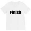 finish V-Neck Tee