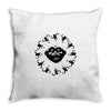 barrel of 12 monkeys Throw Pillow