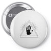 Triangle Pin-back button